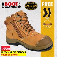 Oliver 34662 Work Boot. Steel