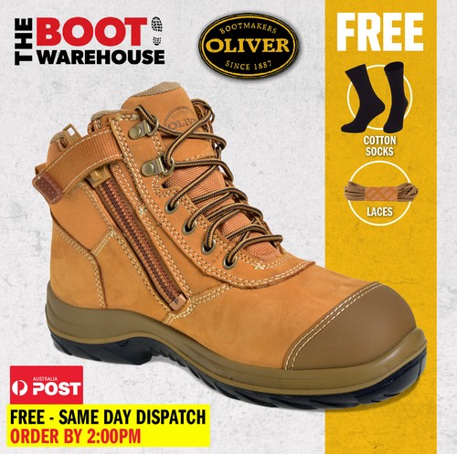 Oliver 34662 work boot steel - work,