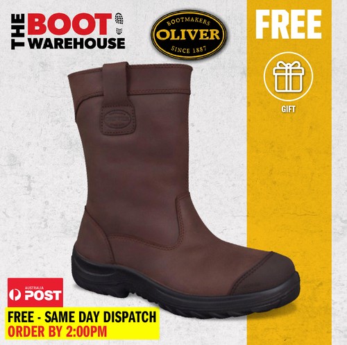 Oliver 34692 steel toe safety - steel,