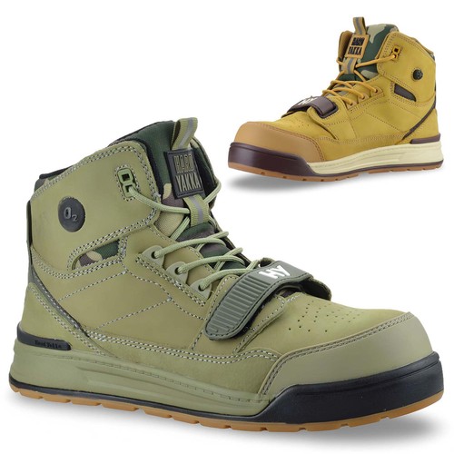Mens leather safety steel - mens, toe