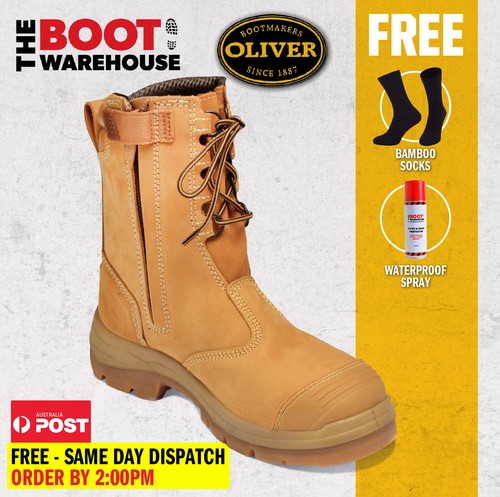 Oliver work boots 55385 - 55385,, steel